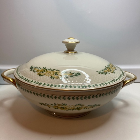 Vintage Lidded Tureen Eschenbach Roswitha Baronet China Greenbriar 6”H - Picture 2 of 16